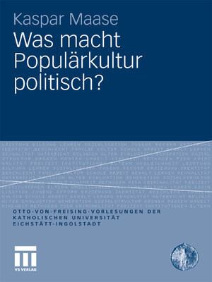 cover image of Was macht Populärkultur politisch?